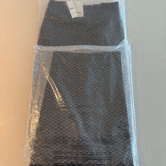 J. Crew X Christopher John Rogers High-rise Cargo Pant - Black Satin - Picture 2 of 4